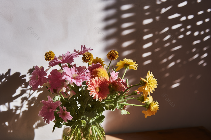 教师节绽放的粉色花束鲜花光影拍摄特写,高清,摄影图,摄影图片,图片大全,摄影图免费下载